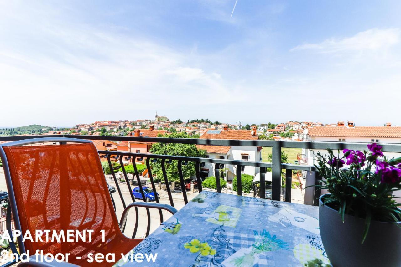 Beautiful Sea View Apartments - Niko Ceko Vrsar Exterior photo